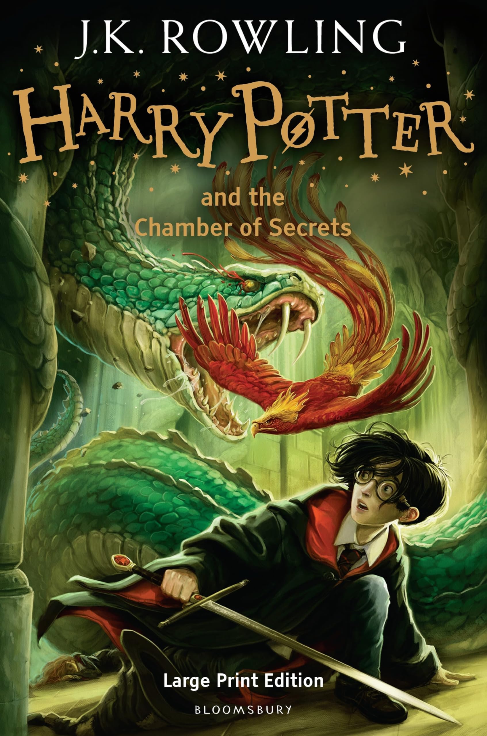 Harry Potter and the Chamber of Secrets: Large Print Edition Fantasy & Sci-Fi