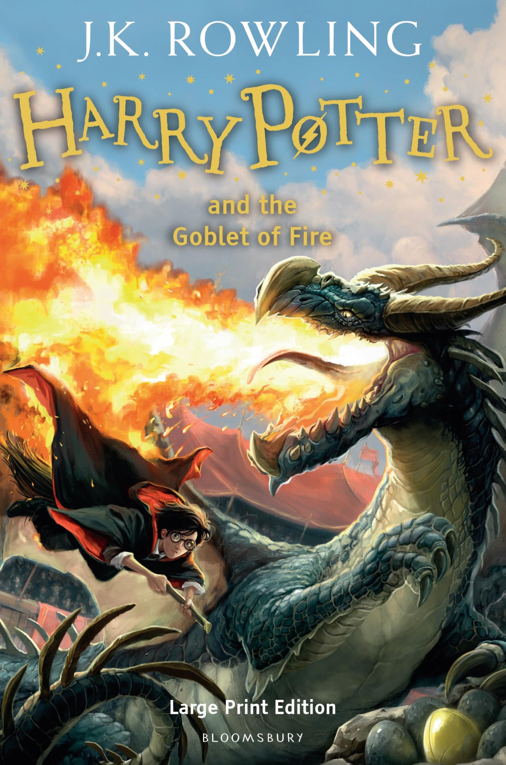 Harry Potter and the Goblet Of Fire: Large Print Edition Contemporary literature