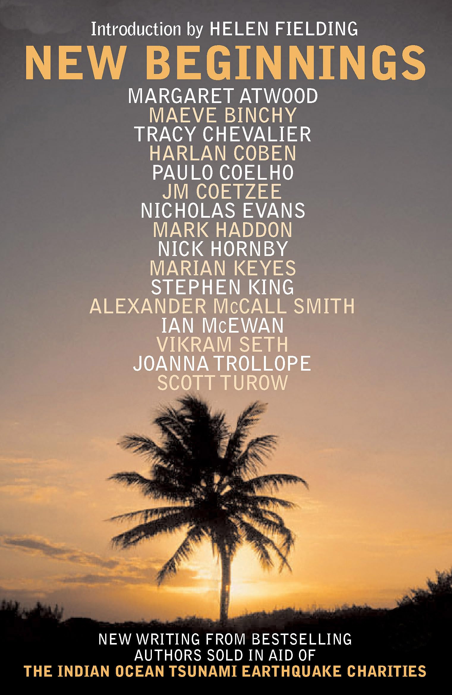 New Beginnings: New Writing from Bestselling Authors Sold in Aid of the Indian Ocean Tsunami Earthquake Charities Contemporary literature