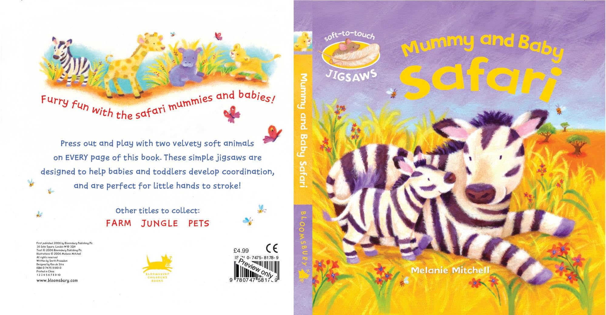 Mummy and Baby Safari: Soft-to-Touch Jigsaws Novels & Short Stories