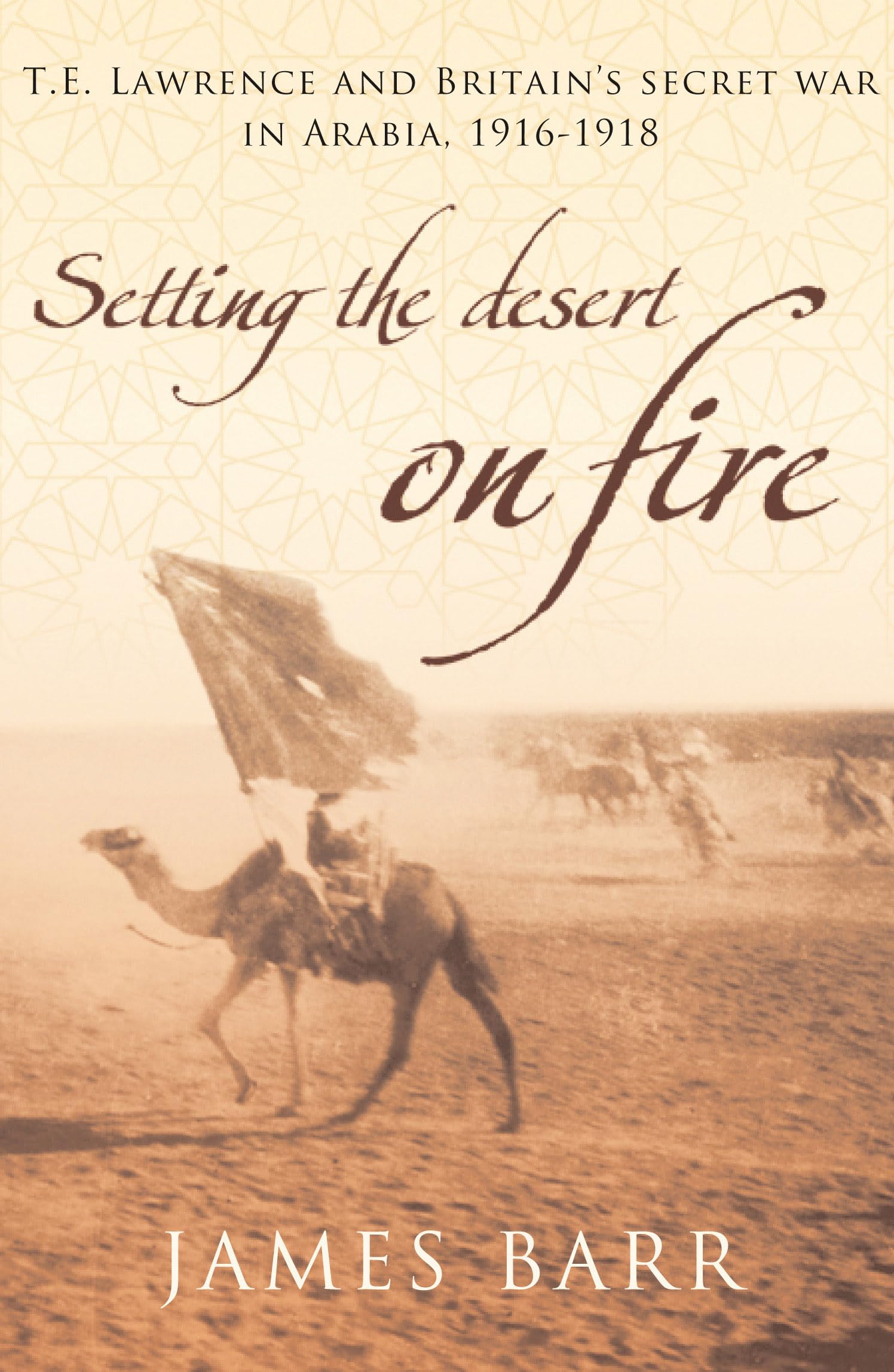 Setting the Desert on Fire: T.E. Lawrence and Britain's Secret War in Arabia, 1916-18 Social Sciences