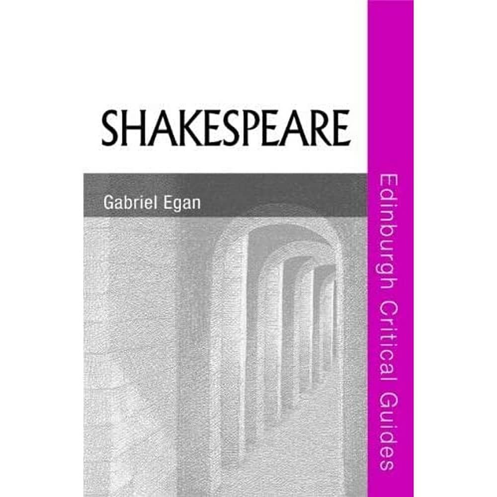 Shakespeare (Edinburgh Critical Guides to Literature) Contemporary literature