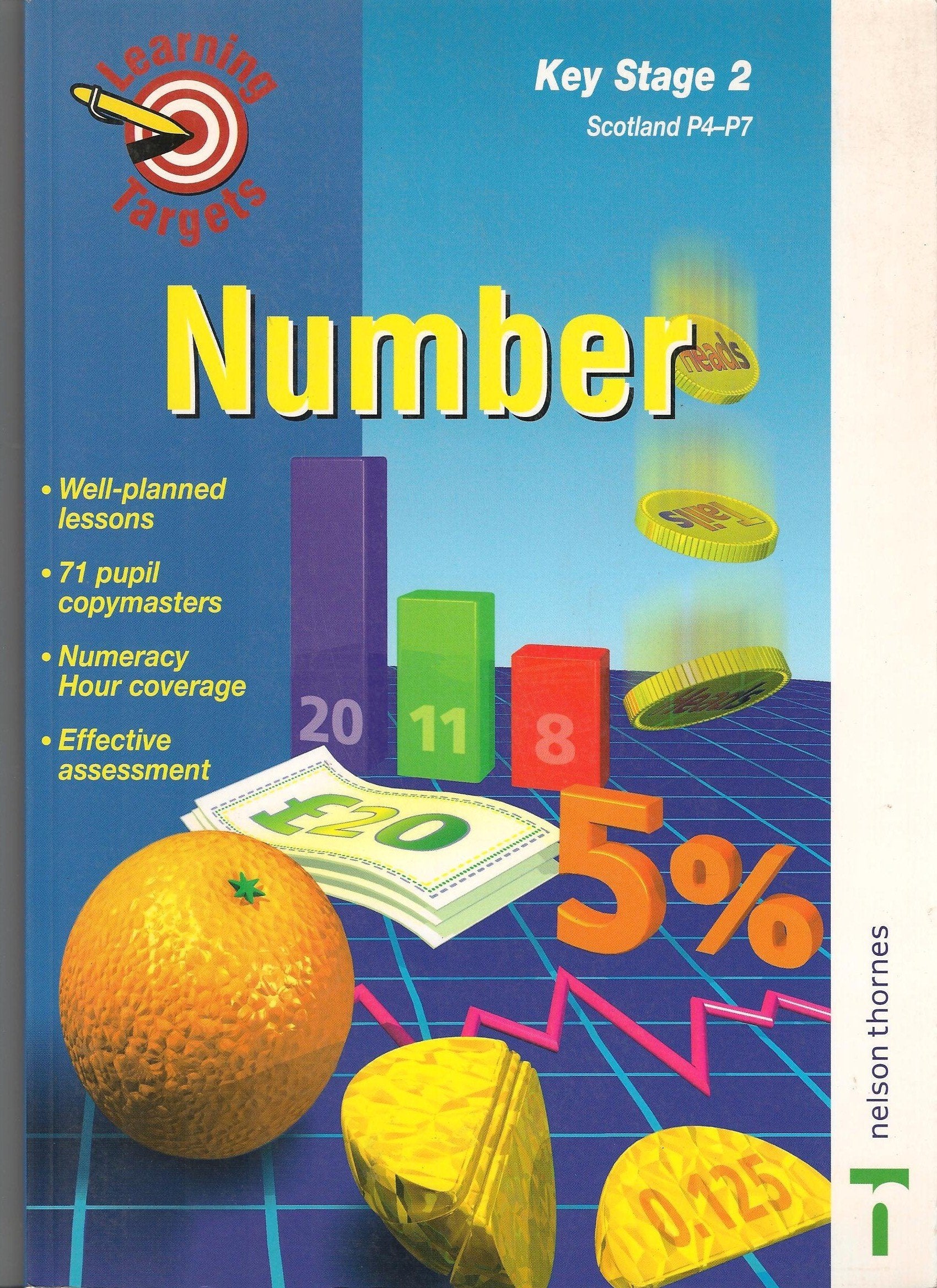 Key Stage 2/Scotland P4-P7 (Learning Targets for Numeracy: Number) Professional & Reference Books