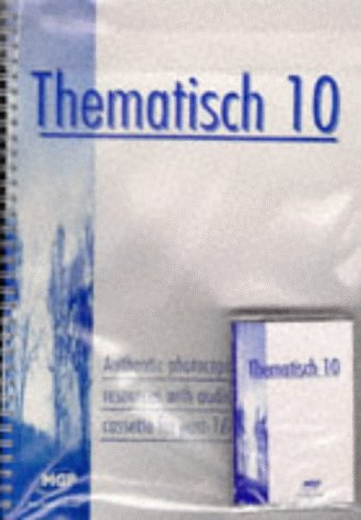 Photocopiable Resources for German beyond 16 (10) (Thematisch: Authentic Photocopiable Resources with Audio Cassette for Post-16 German, Band 10) Foreign Languages ​​& Dictionaries