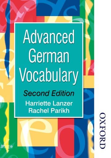 Product Image: Advanced German Vocabulary (Advanced Vocabulary)