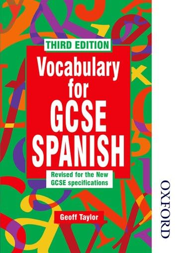 Vocabulary for Gcse Spanish Foreign Languages ​​& Dictionaries