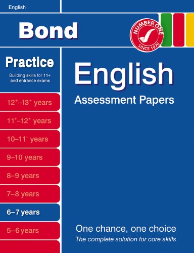 Bond Starter Papers in English 6-7 Years Reading Aloud & Learning to Read