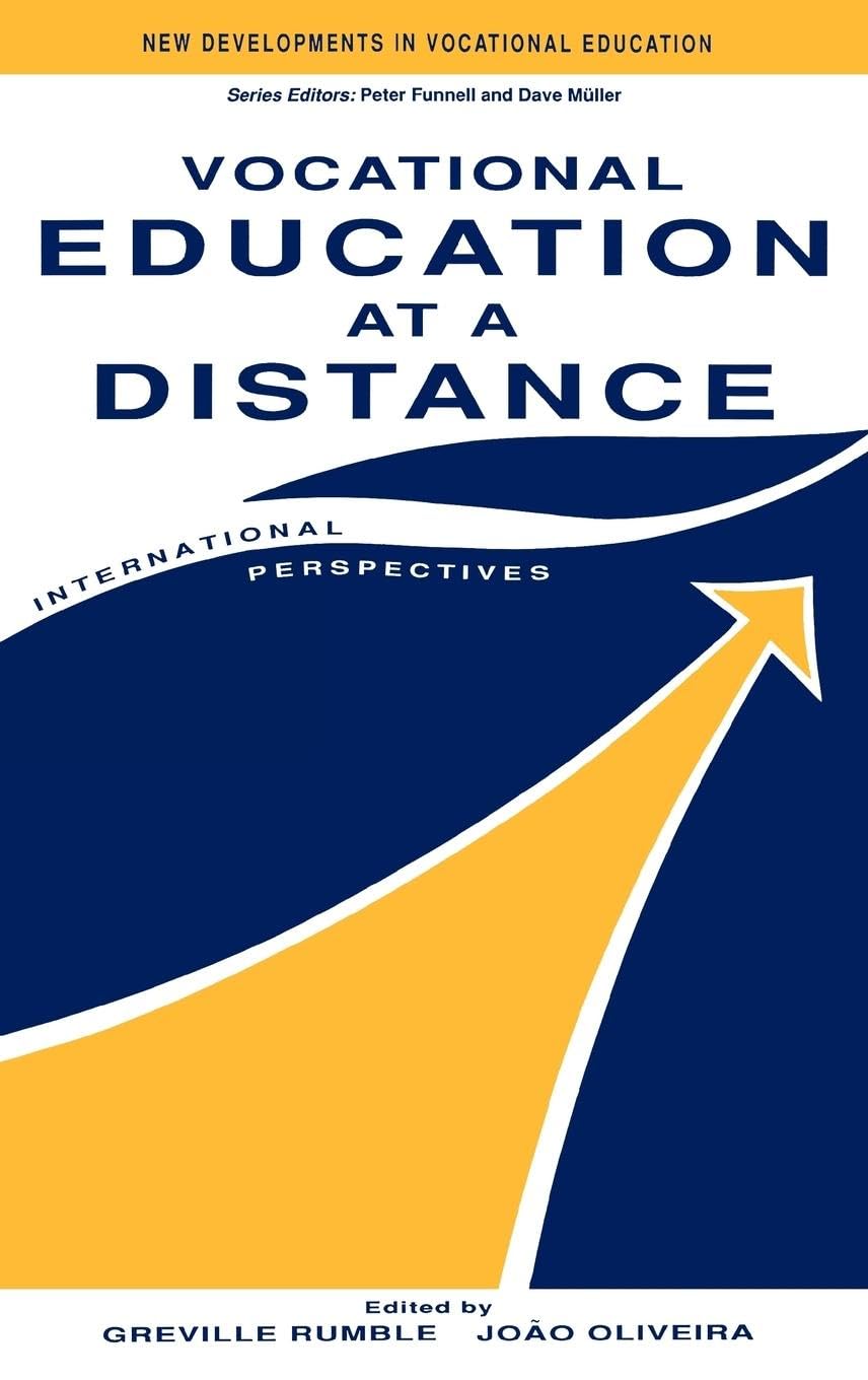 Vocational Education at a Distance Business, Finance & Career