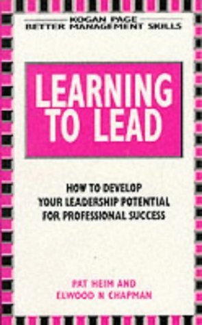 Learning to Lead (Better Management Skills S.) Business, Finance & Career