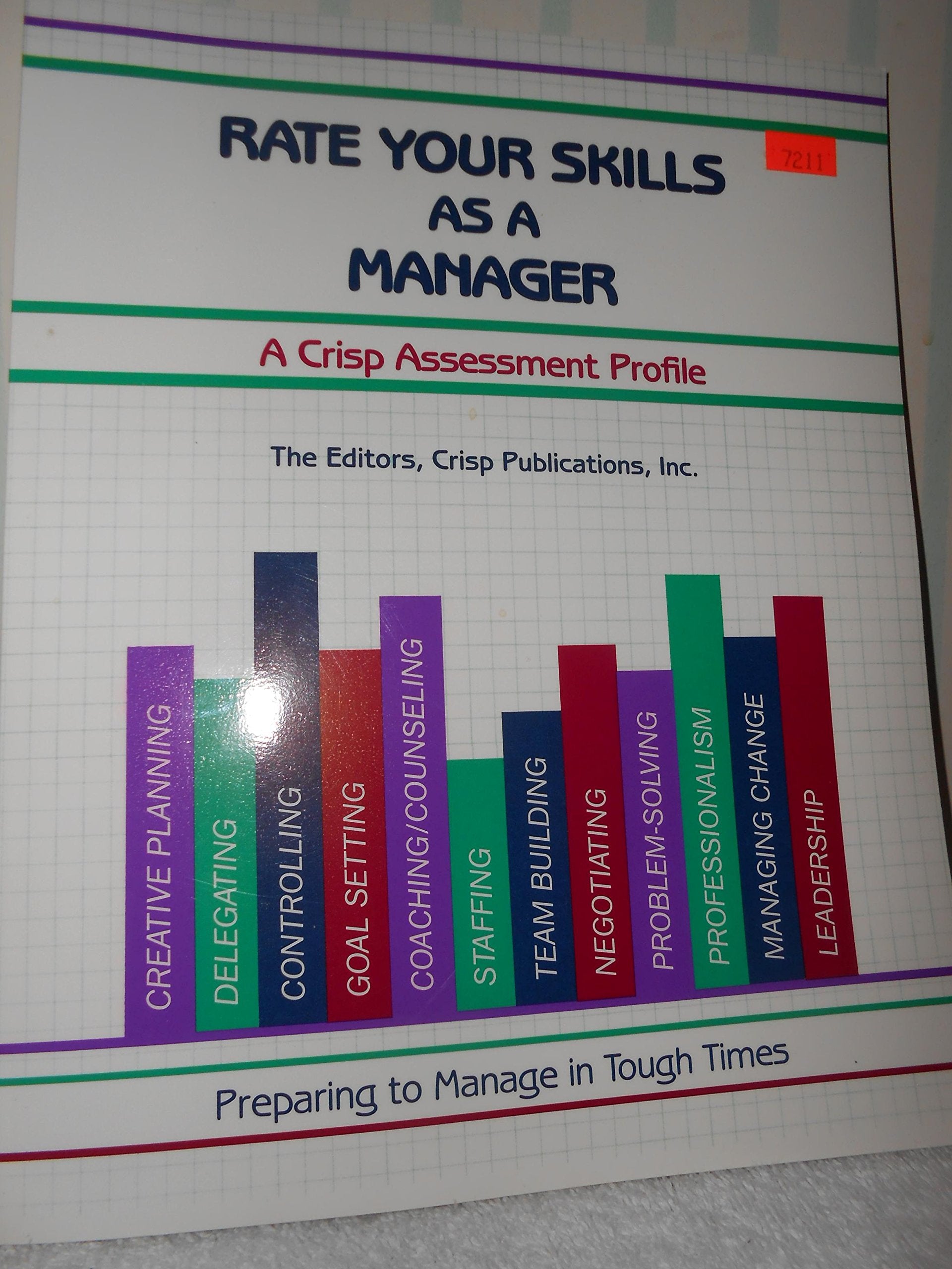Rate Your Skills as a Manager (Better Management Skills S.) Business, Finance & Career