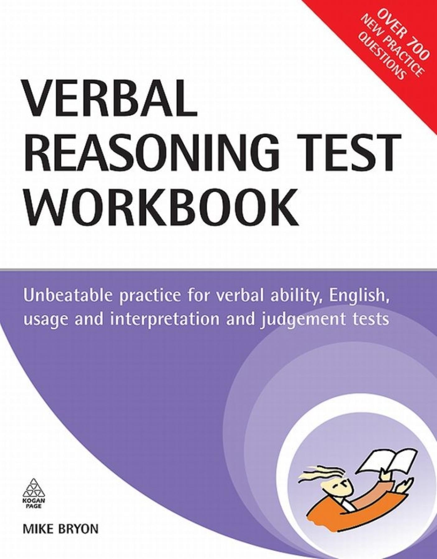 Verbal Reasoning Test Workbook: Unbeatable Practice for Verbal Ability, English Usage and Interpretation for Judgement Tests: Unbeatable Practice for ... Usage and Interpretation and Judgement Tests Business, Finance & Career