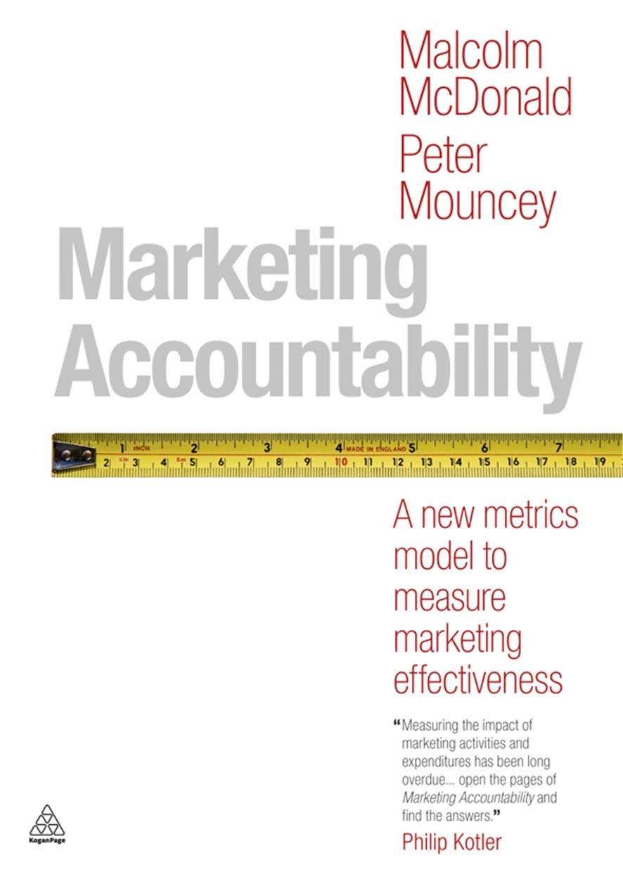 Marketing Accountability: A New Metrics Model to Measure Marketing Effectiveness Business, Finance & Career
