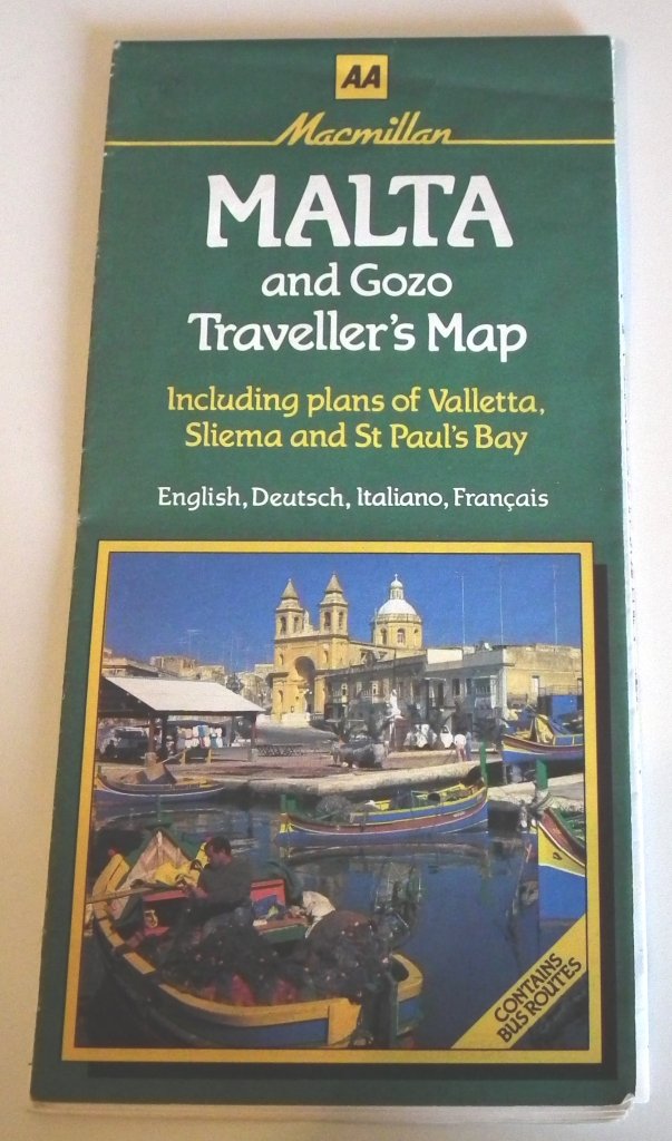 Malta and Gozo Traveller's Map (AA Maps) Leisure, Home & Garden