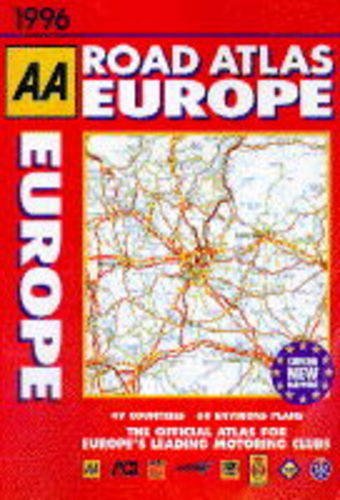 Road Atlas Europe Leisure, Home & Garden