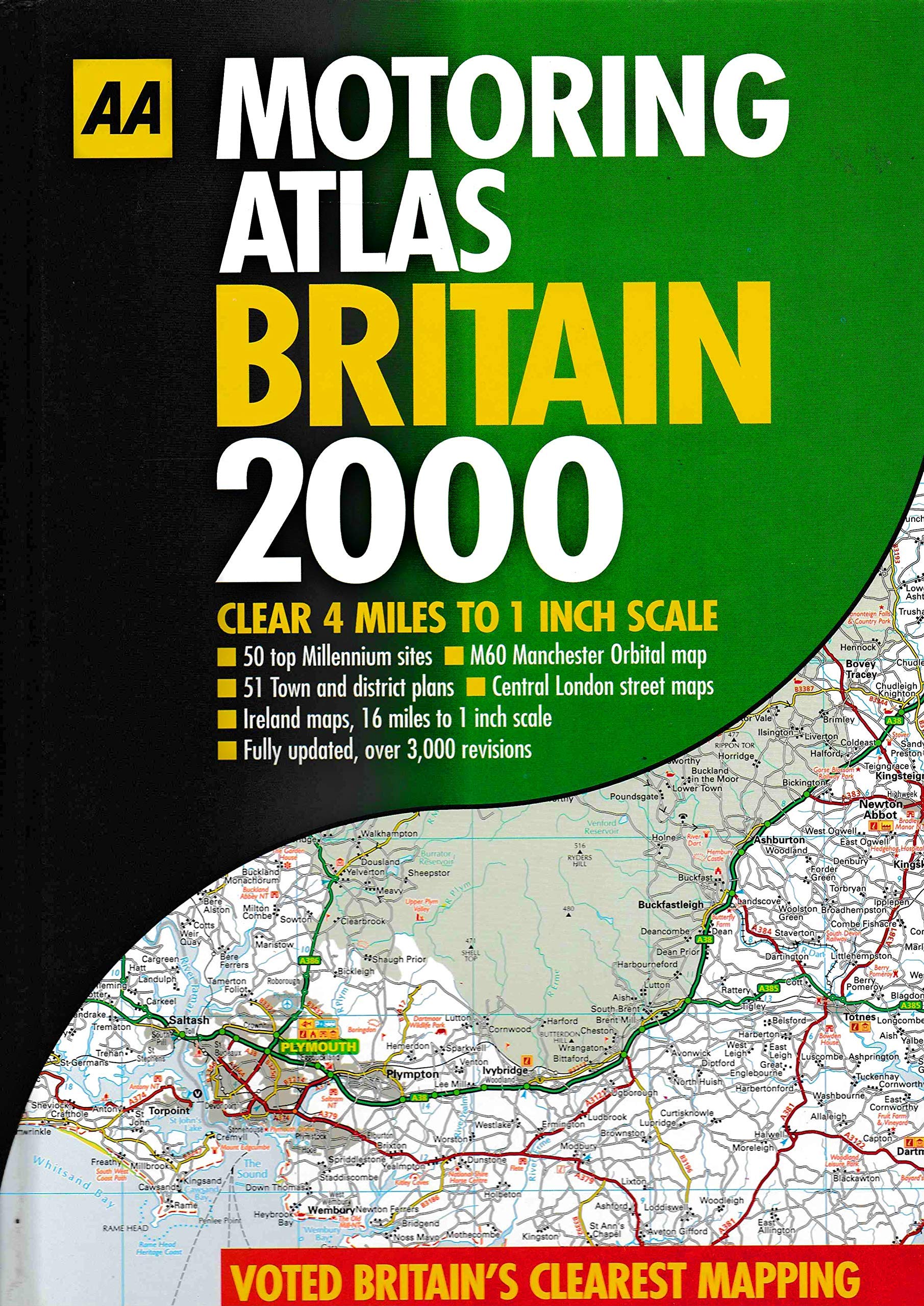 AA Motoring Atlas of Britain 2000 (AA Atlases S.) Leisure, Home & Garden