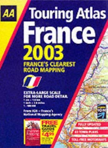 Touring Atlas France (AA Atlases S.) Leisure, Home & Garden