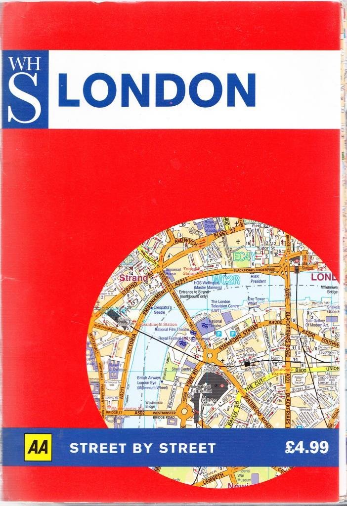 AA London Street by Street (WH Smith exclusive) Books