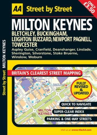 Milton Keynes Midi Local: Aa Street by Street Leisure, Home & Garden