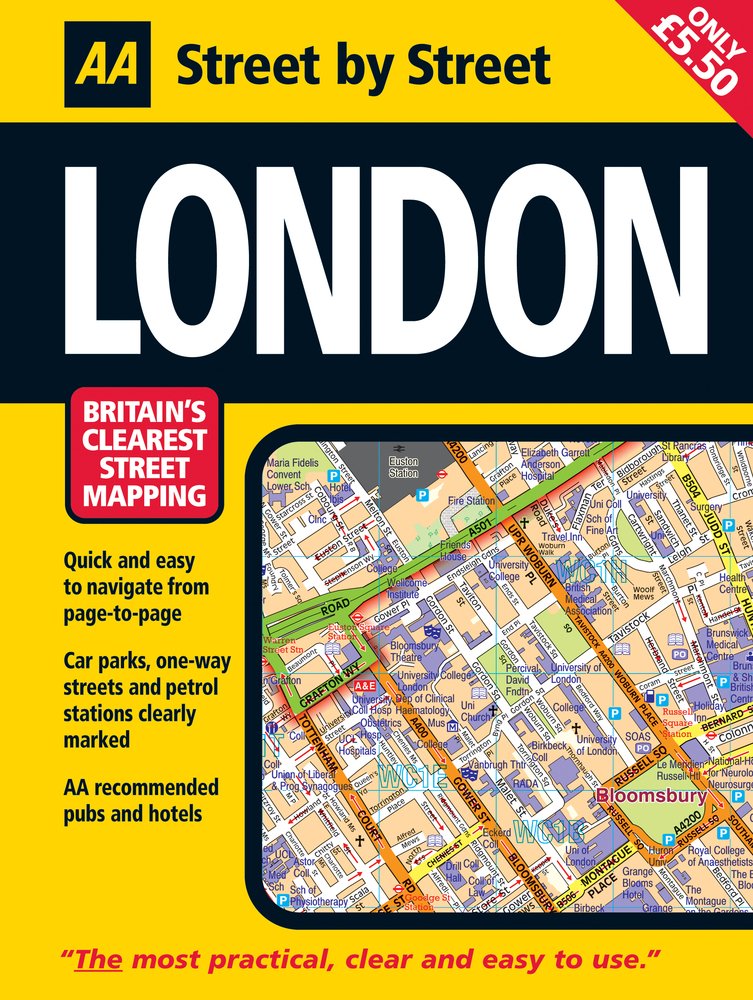 London Midi (Aa Street by Street) Leisure, Home & Garden