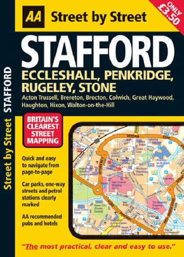 Stafford Midi (AA Street by Street) Leisure, Home & Garden