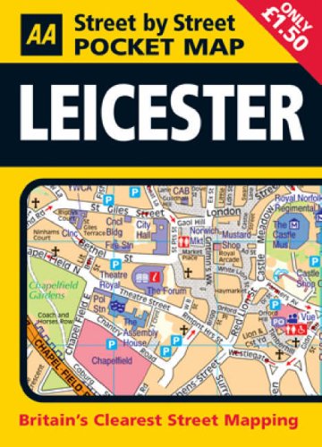 Pocket Map Leicester (AA Street by Street) Books