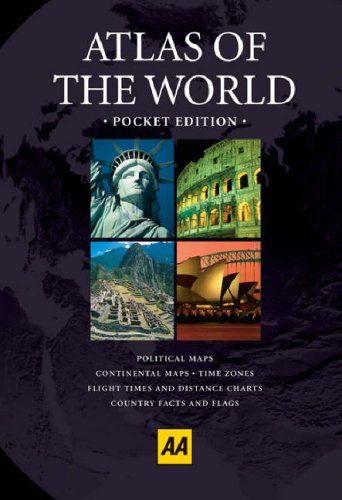 AA Pocket Atlas of the World (AA Atlases and Maps) Leisure, Home & Garden