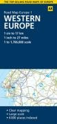 Western Europe (AA Road Map Europe Series) Maps & Plans