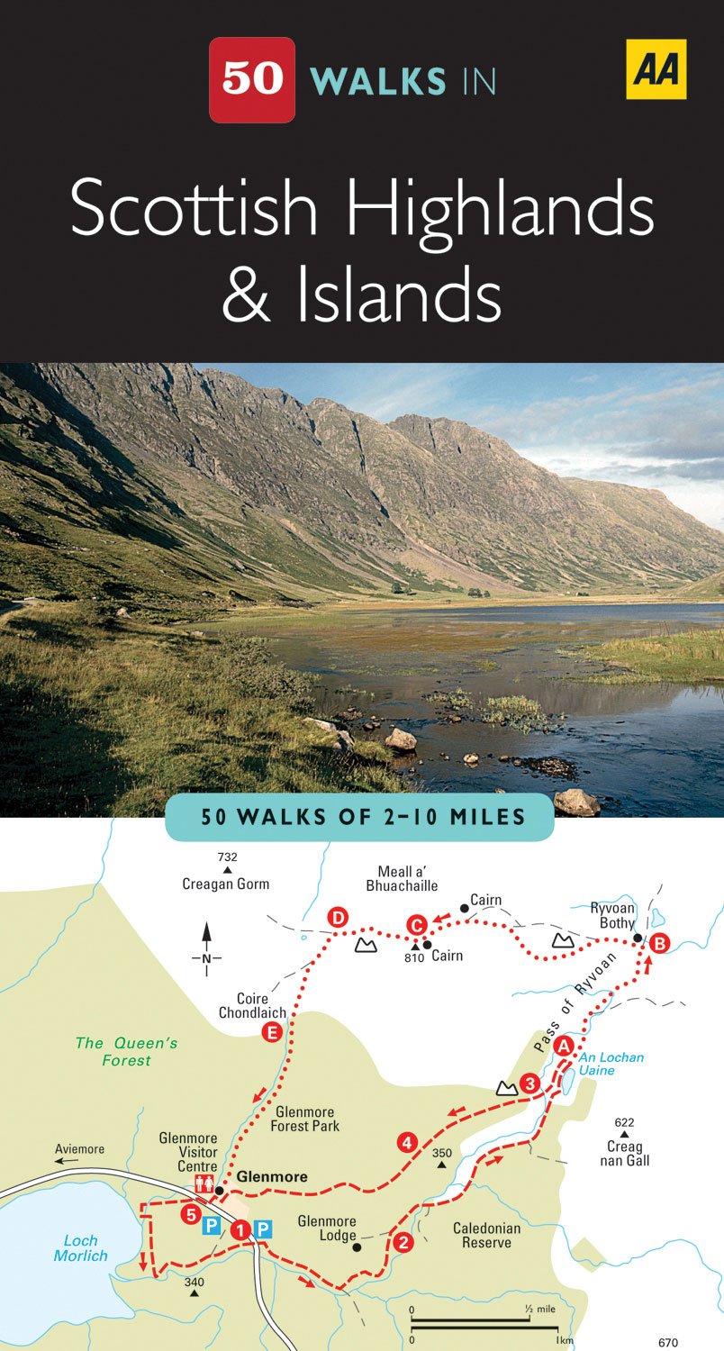 Aa 50 Walks in Scottish Highlands and Islands Leisure, Home & Garden
