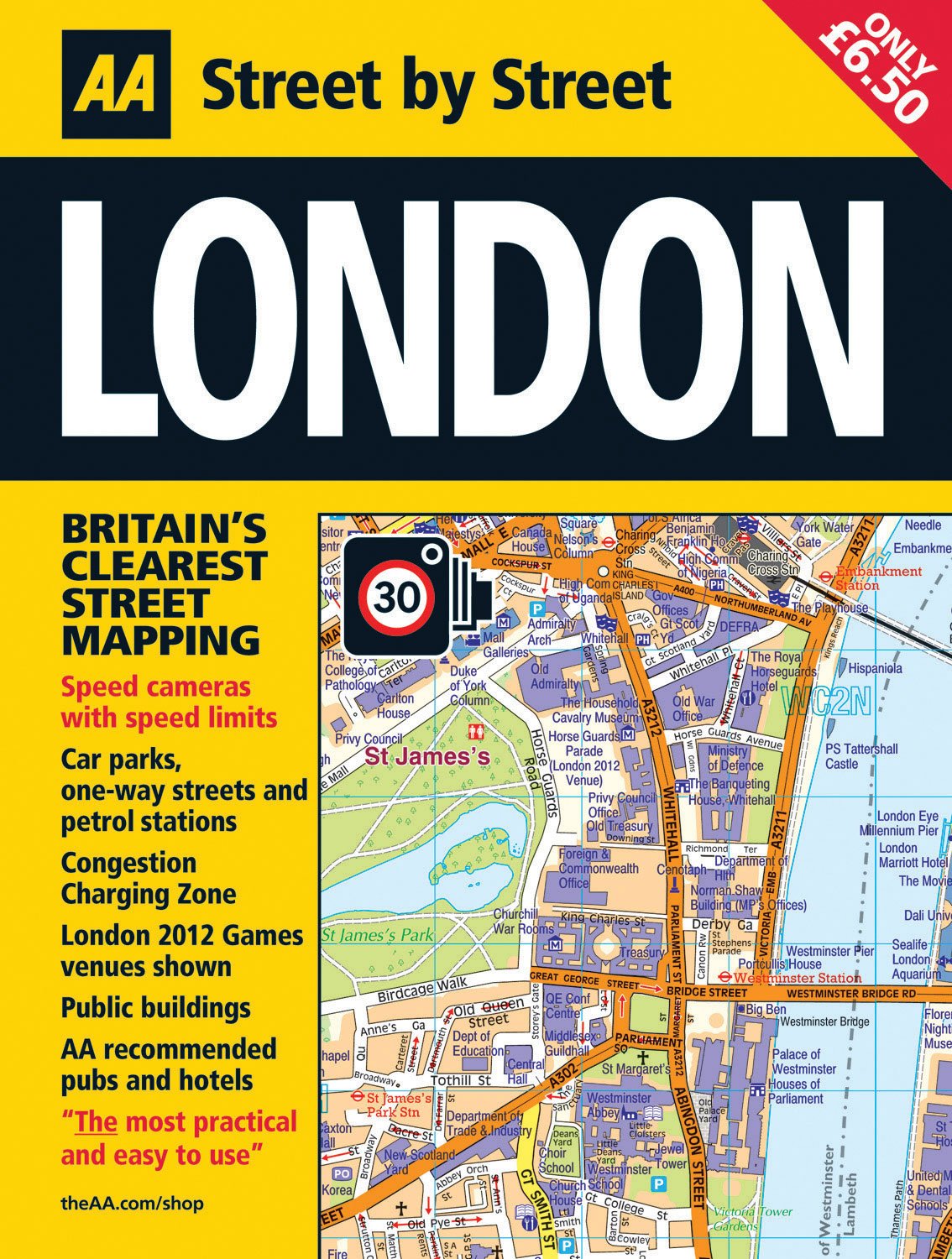 Aa London: Street by Street (Aa Street by Street) Leisure, Home & Garden
