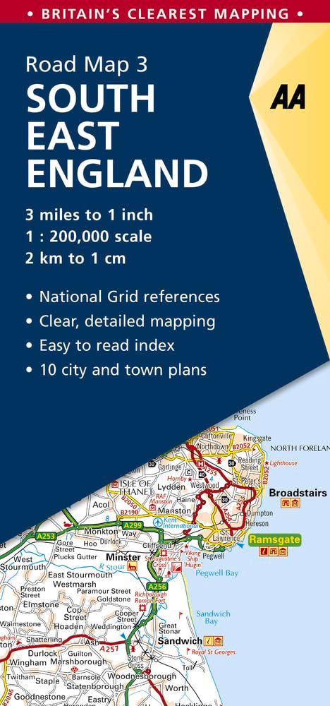 Road Map Britain 3 South East England 1: 250 000 book