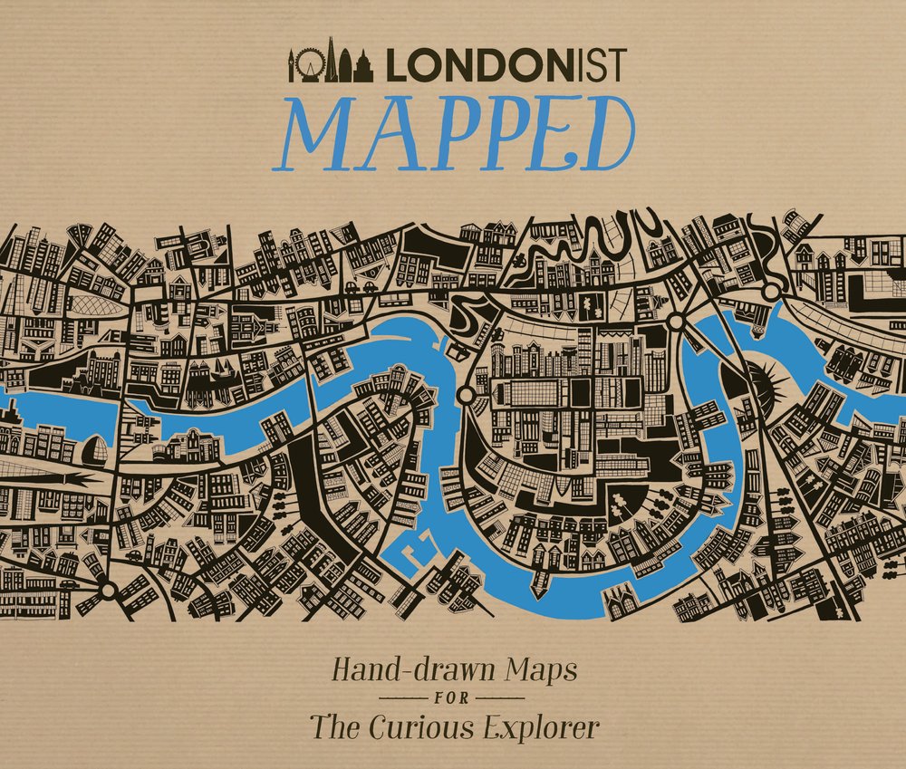 Londonist Mapped: Hand-Drawn Maps for the Urban Explorer Leisure, Home & Garden