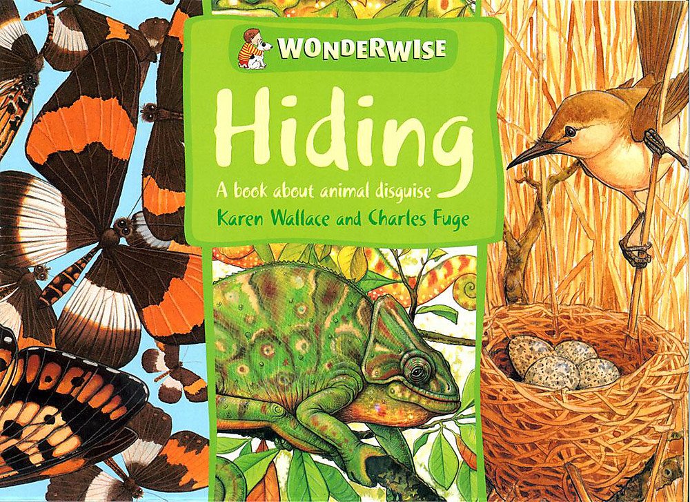Hiding: A book about animal disguises (Wonderwise) Non-fiction