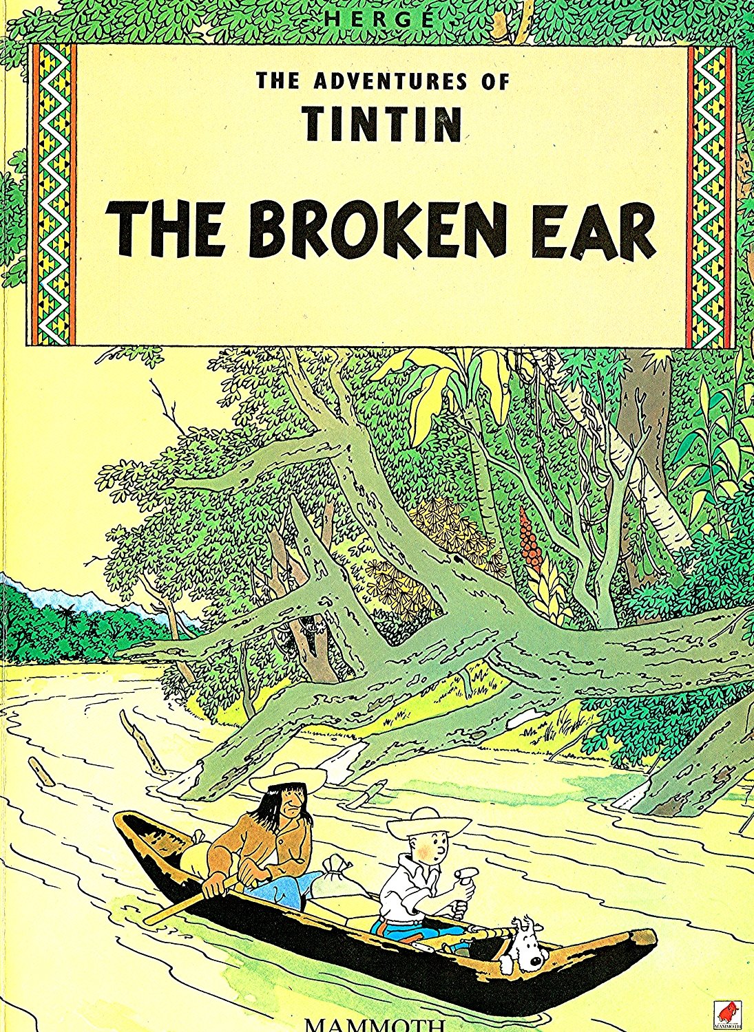 The Broken Ear (The Adventures of Tintin) Manga
