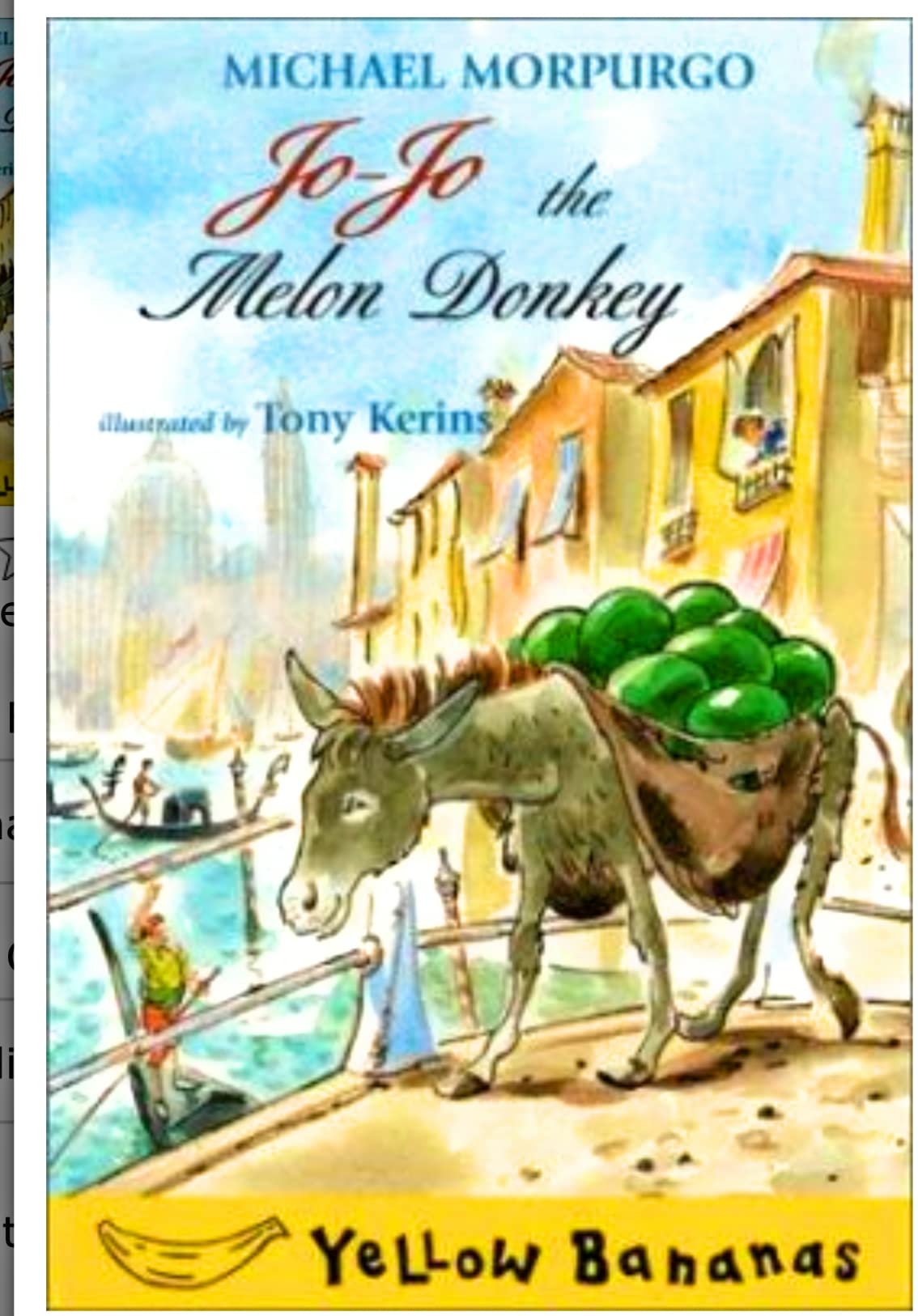 Jo-Jo, the Melon Donkey (Yellow bananas) Novels & Short Stories