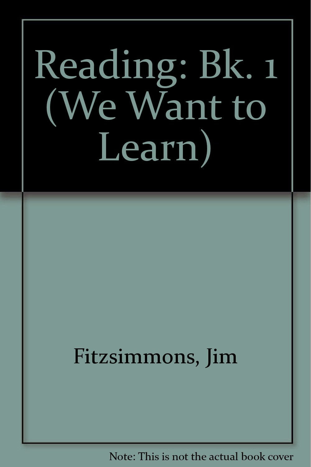 Product Image: Reading (We Want to Learn S.)