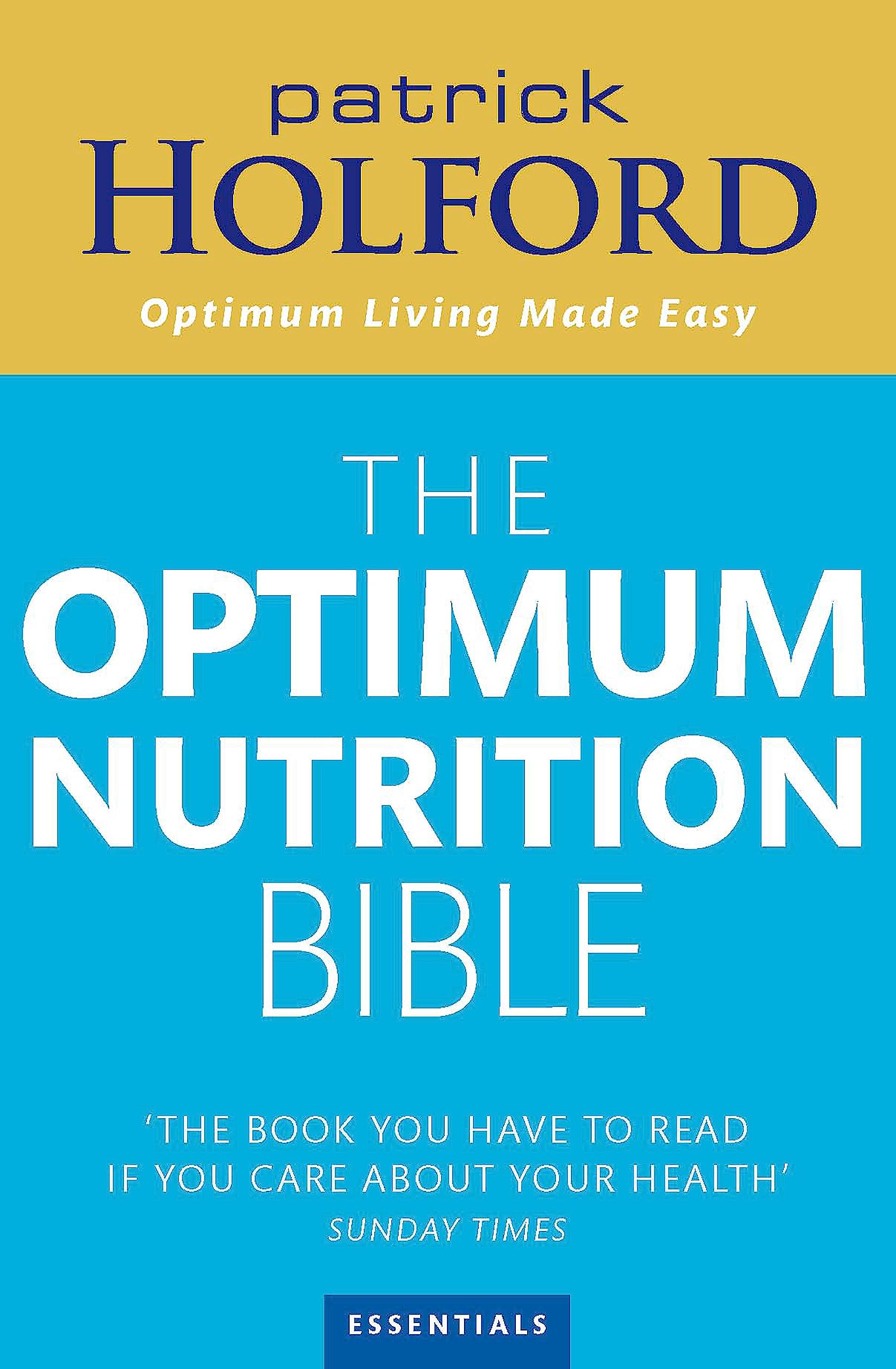 The Optimum Nutrition Bible Health, Nutrition & Fitness