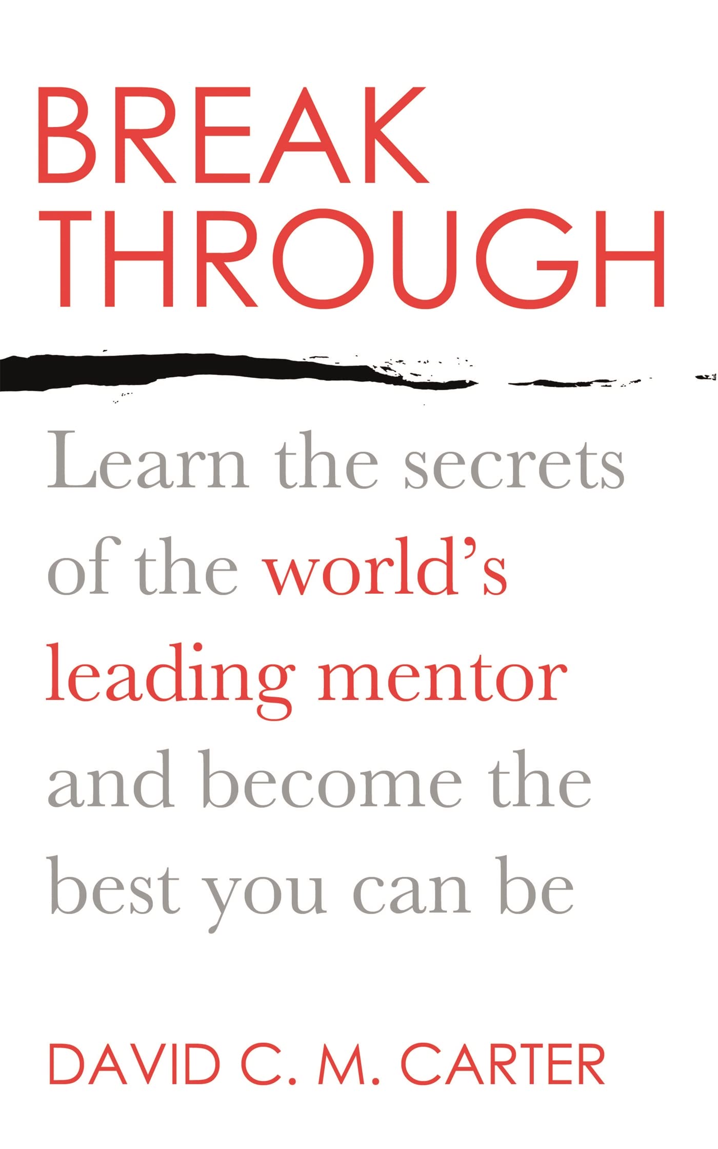 Breakthrough: Learn the secrets of the world's leading mentor and become the best you can be Social Sciences