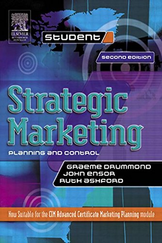 Strategic Marketing Planning and Control (Marketing Series: Student) Business, Finance & Career