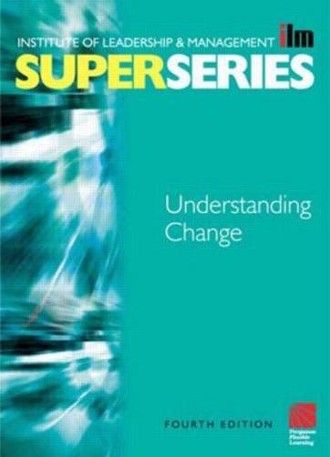 Understanding Change Super Series (ILM Super) Business, Finance & Career