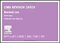Business Law, 2005 (Cima Revision Cards) Law