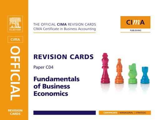 Cima Revision Cards Fundamentals of Business Economics book