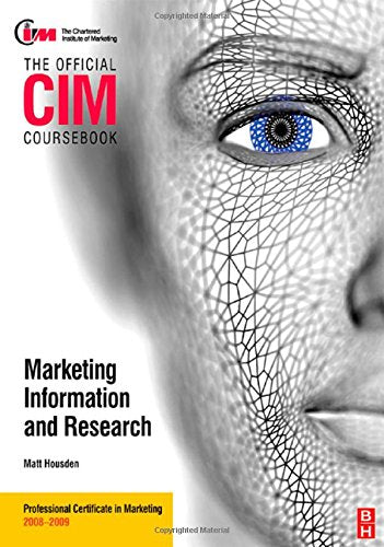 Marketing Information and Research 2008-2009 book