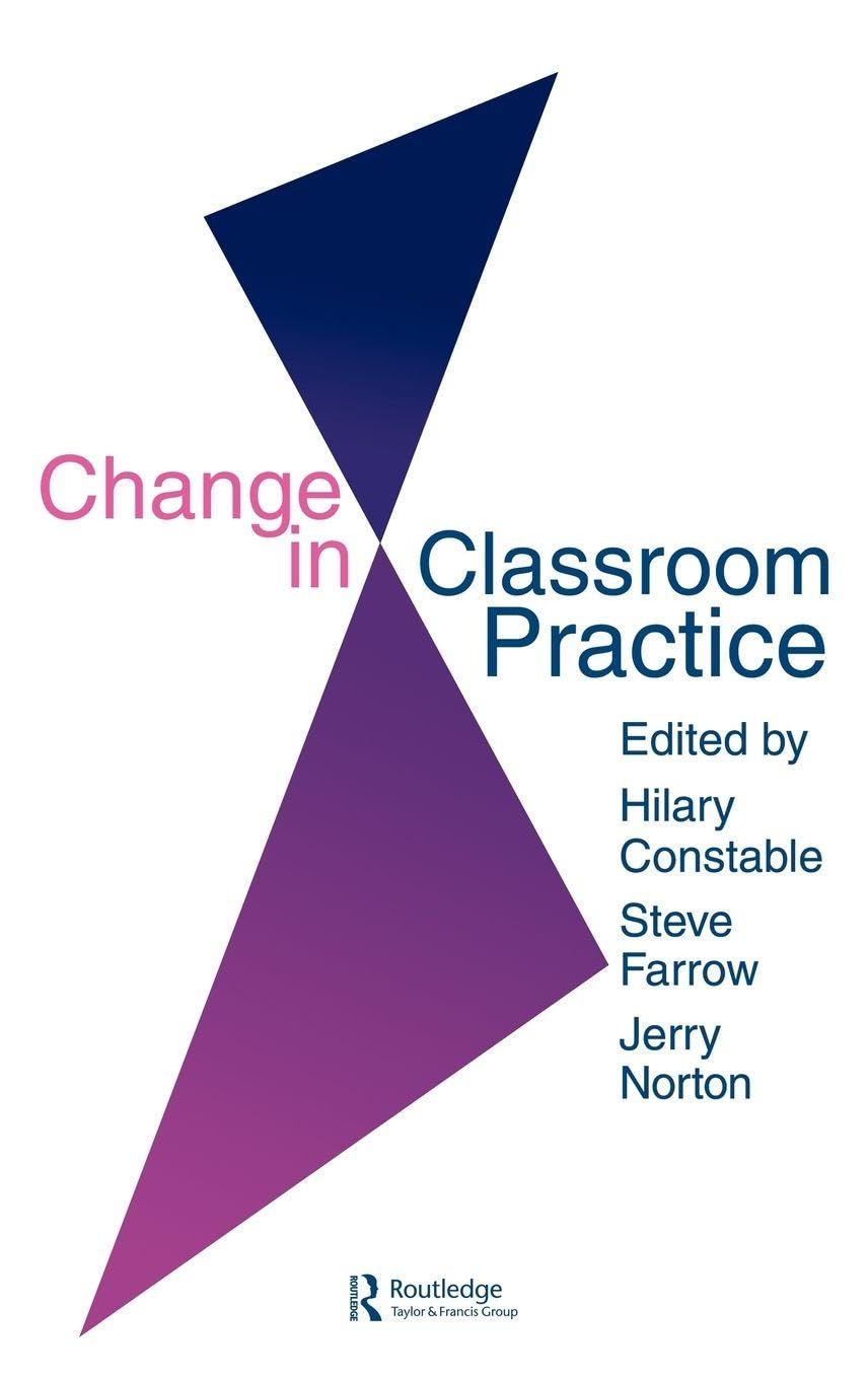 Product Image: Change In Classroom Practice