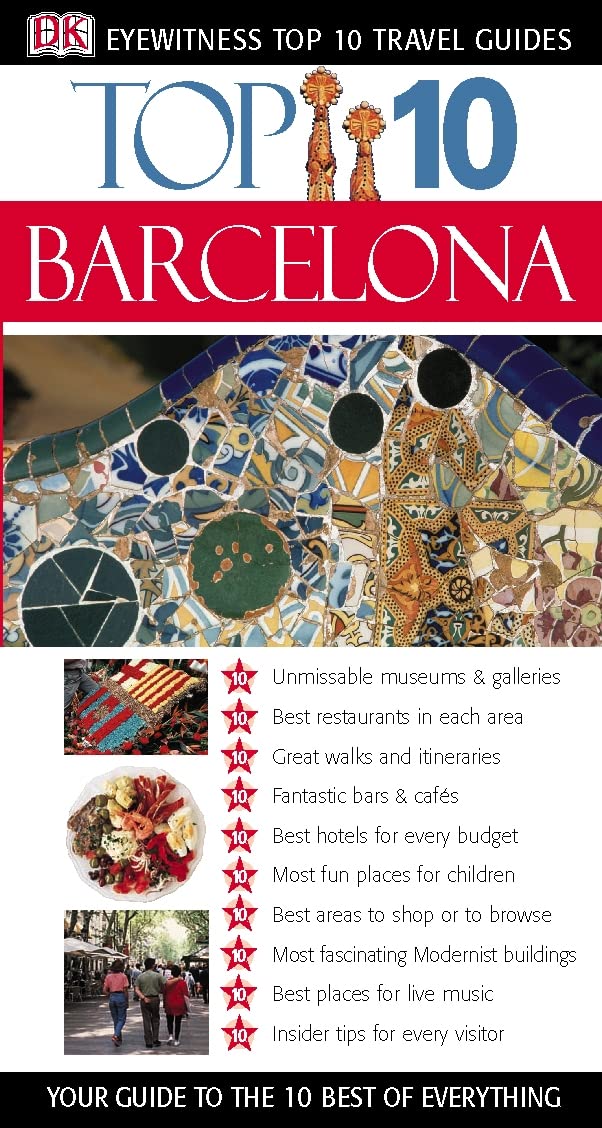 DK Eyewitness Top 10 Travel Guide: Barcelona: Eyewitness Travel Guide 2004 (DK Eyewitness Travel Guide) Leisure, Home & Garden