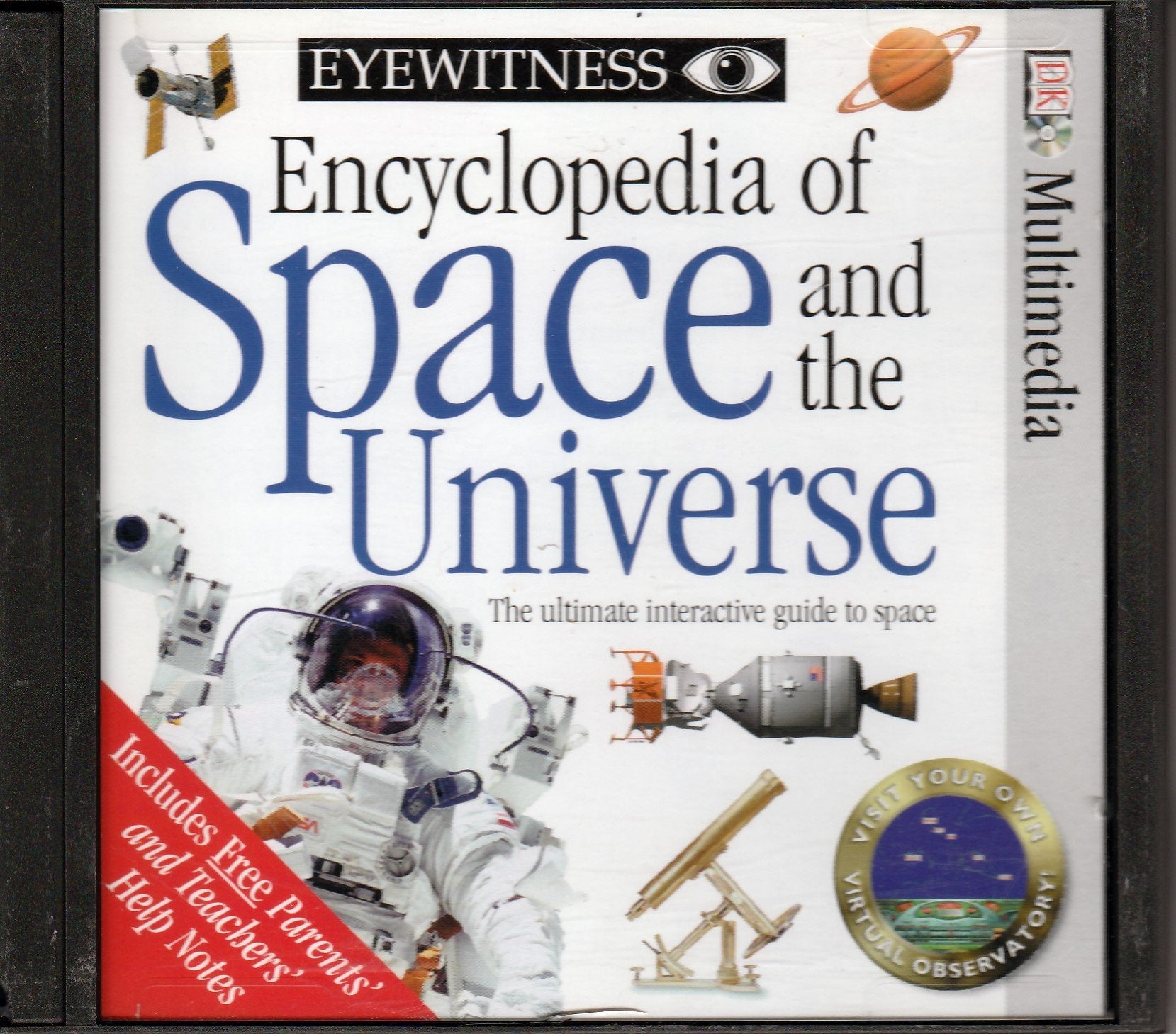 CD-ROM: Jewel Case (PS): Encyclopedia Of Space (Win) Books