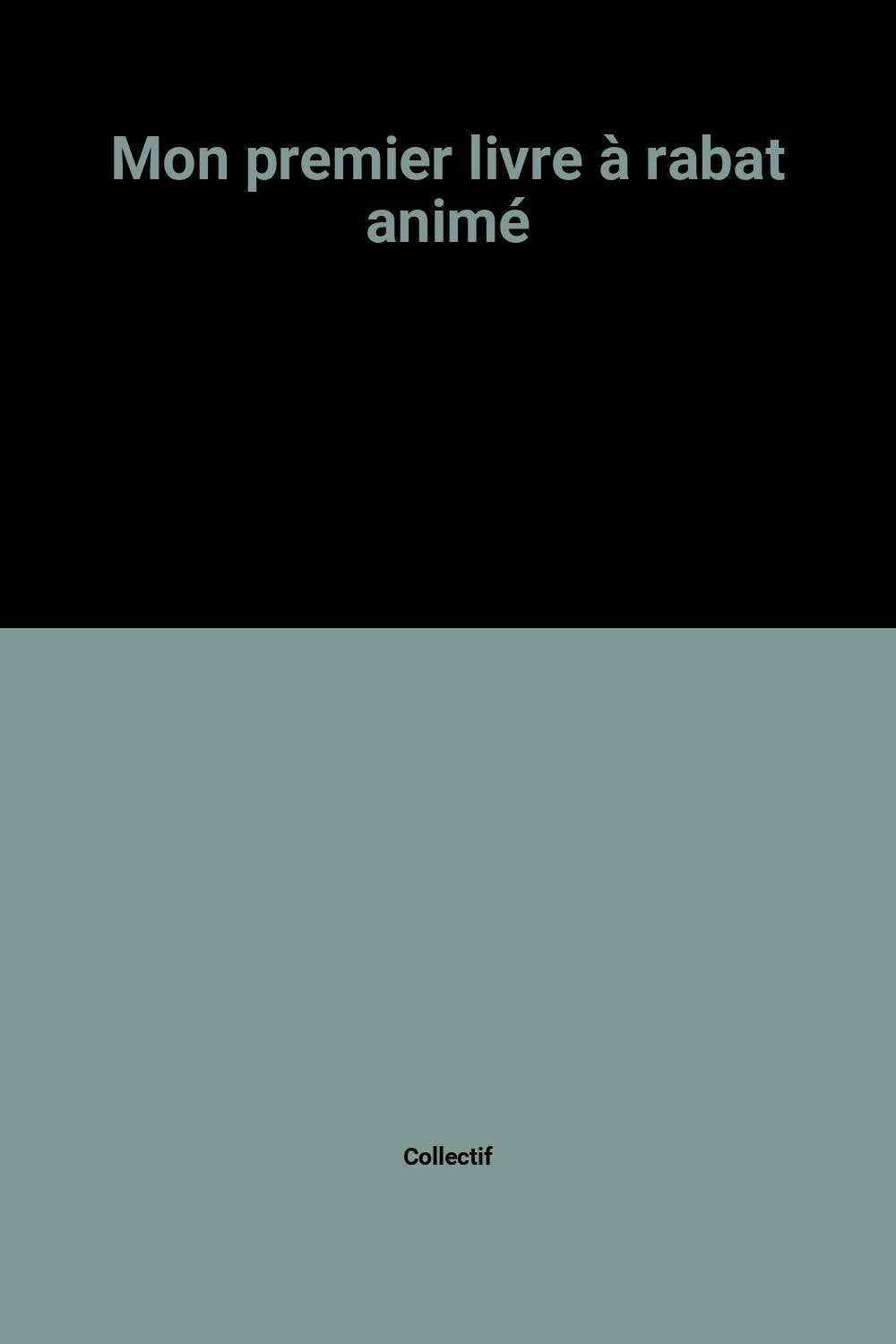 Mon premier livre à rabat animé book