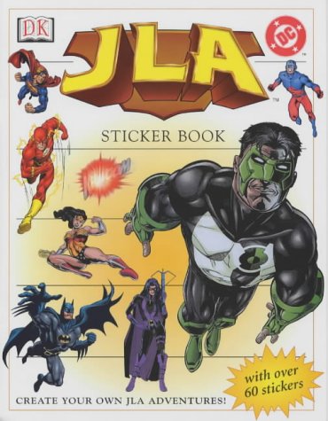 Justice League of America Sticker Book Tiptoi & Games