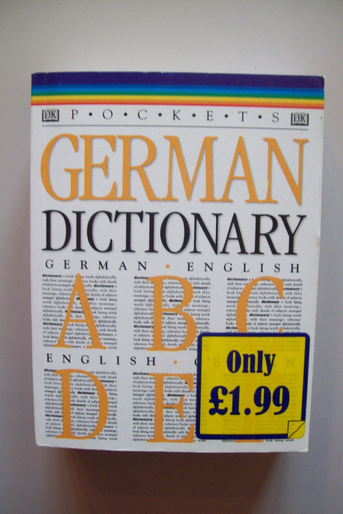 Pocket Dictionary: German/English Dictionary Foreign Languages ​​& Dictionaries