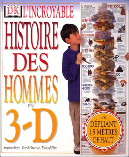 L'incroyable histoire des hommes 3D book
