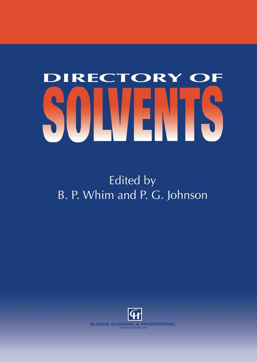Directory of Solvents Business & Technology